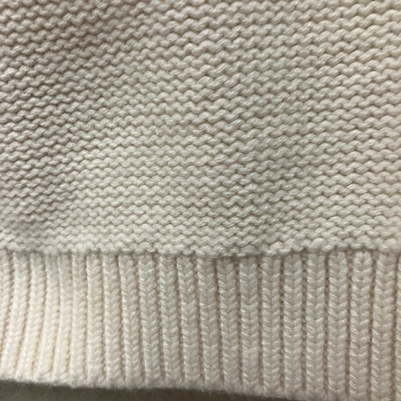 Talbots Sweater Women’s Plus 2X Petite 10%‎ Angora Cream Cozy Cable Knit - Picture 5 of 9